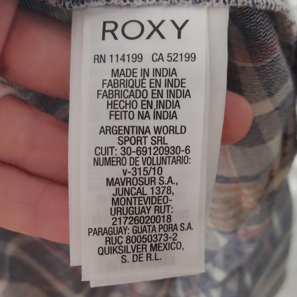 Roxy button up - Picture 3 of 3